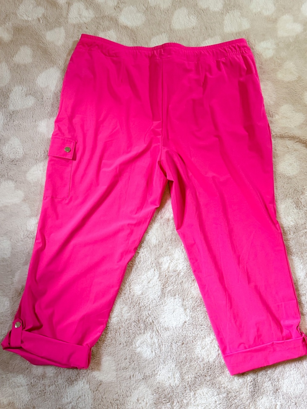 Chico’s Zenergy Neema UPF 50+ Convertible Crop Pants in Lotus Petal Pink Size 18 - Picture 5 of 10
